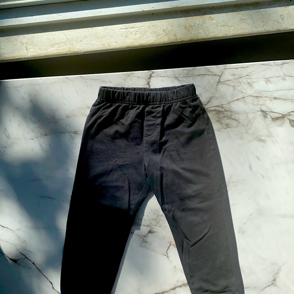 Boys Black Sweatpants